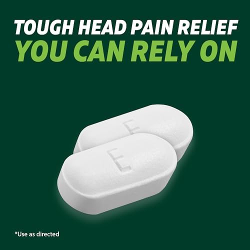 Excedrin Migraine Relief Caplets to Alleviate Migraine Symptoms   200 Count
