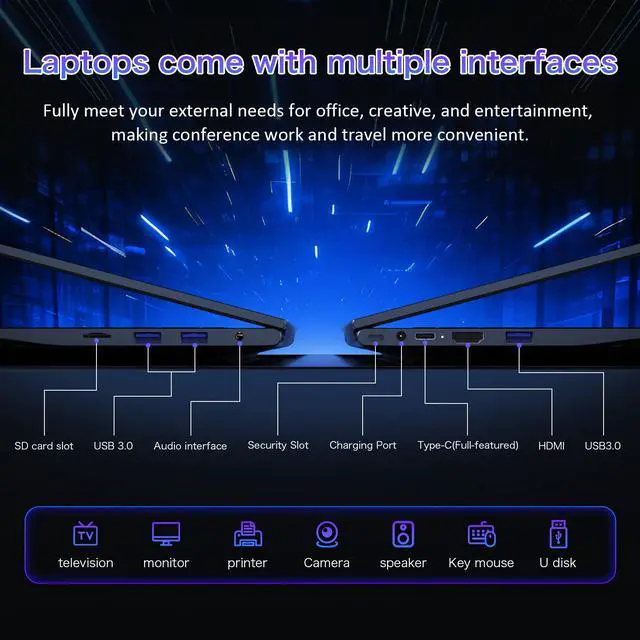 Exsurf 16" Business Laptop  AMD Ryzen 5 7430U  16GB Dual Channel RAM  1TB SSD  Windows 11 Pro  1200P FHD IPS  WiFi 6  Privacy Camera  Backlight  Fingerprint  Full Type C  Gray