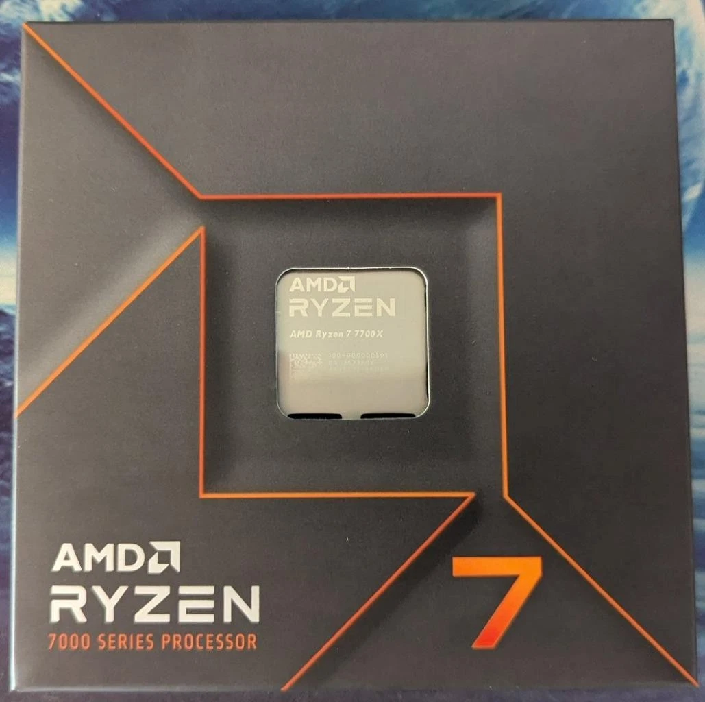FACTORY SEALED AMD Ryzen 7 7700X 8 Core 16 Thread Unlocked CPU 5 4 GHz Max Boost