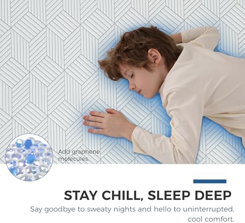 FATHOM Medium Full Mattress 12 Inch Memory Foam Mattress Full Size Bed in a Box for Back Pain Relief and Cool Sleep with Gel Foam and Removeable Fiberglass Free Cover  CertiPUR US Certified