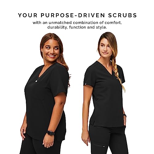 Talla XXS FIGS Catarina Scrub Tops for Women   Classic Fit  1 Pocket  Four Way Stretch  Anti Wrinkle