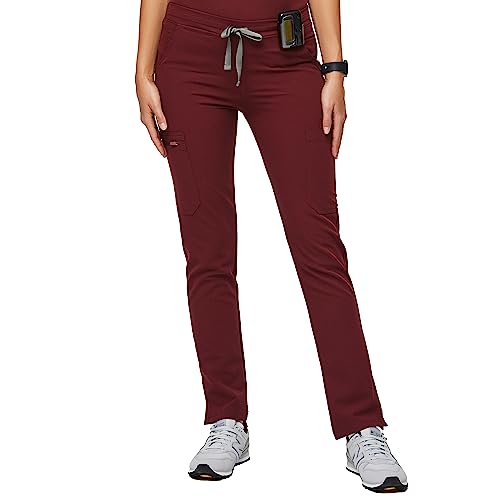 Talla XXS FIGS YOLA Skinny Scrub Pants for Women   Slim Fit  Straight Leg  11 Pockets 4 Way Stretch  Anti Wrinkle