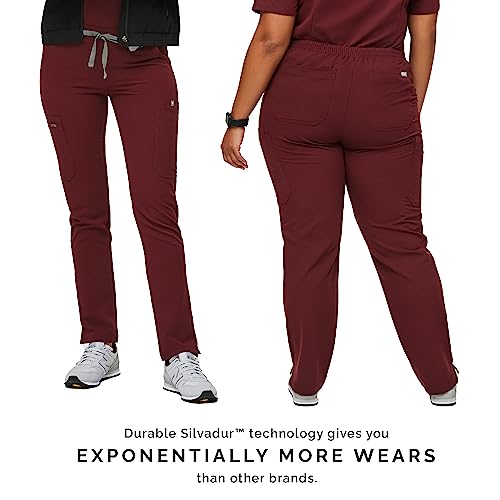 Talla XXS FIGS YOLA Skinny Scrub Pants for Women   Slim Fit  Straight Leg  11 Pockets 4 Way Stretch  Anti Wrinkle