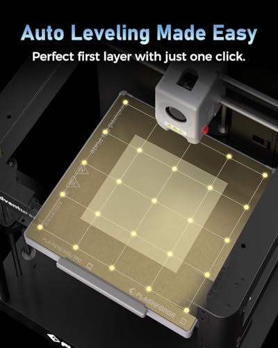 FLASHFORGE Impresora 3D AD5M, impresora CoreXY de alta velocidad de 23.622 in/s con nivelación automática de 1 clic, extrusora de accionamiento directo de alta temperatura, boquilla de intercambio