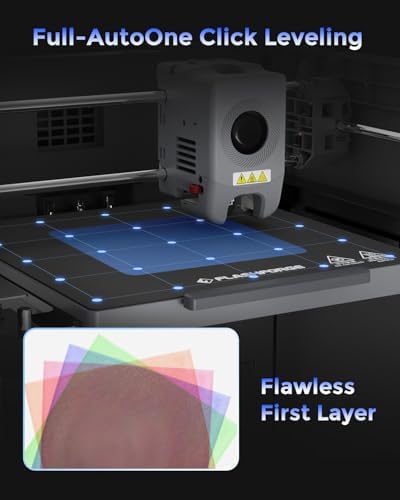 FLASHFORGE 3D Printer AD5M  CoreXY 600mm/s High Speed Printer with 1 Click Auto Leveling  High Temp Direct Drive Extruder  3s Quick Swap Nozzle  220 220 220mm Build Volume