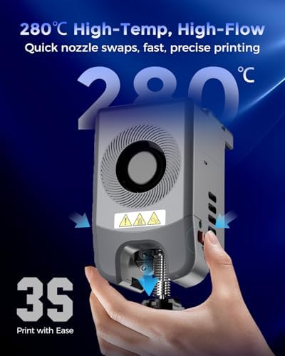 FLASHFORGE 3D Printer AD5M  CoreXY 600mm/s High Speed Printer with 1 Click Auto Leveling  High Temp Direct Drive Extruder  3s Quick Swap Nozzle  220 220 220mm Build Volume