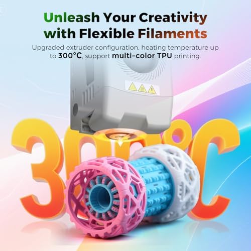 FLASHFORGE 3D Printer AD5X w/o Filament  IFS Multi Color Printing  CoreXY 600mm/s High Speed & Precision  Auto Calibration & Vibration Compensation  300  Direct Drive Extruder Unleash Your Creativity