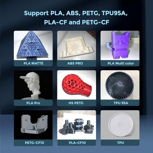 FLASHFORGE AD5X Multi Color 3D Printer 4 Colors with IFS  Fully Auto Leveling FDM 3D Printer with Max 600mm/s High Speed Printing and Max 300 C Nozzle  Large Printing Size 220   220   220mm