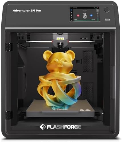 FLASHFORGE AD5X Multi Material 3D Printer 4 Color Printing  600mm/s Speed 1 Click Print with DIY IFS Creations  Full Auto Calibration & Filament Backup  AD5X  Multi Color Productivity Booster