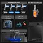FLASHFORGE Adventurer 5M/5M Pro 3D Printer 600mm/s High Speed FDM 3D Printers