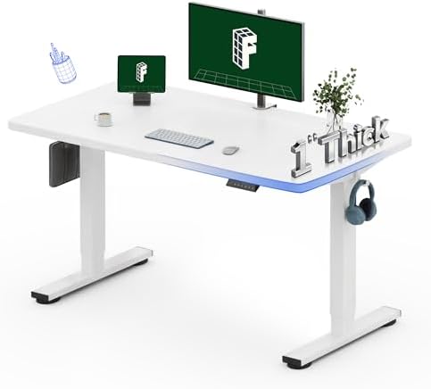 FLEXISPOT 71x32 Large Dual Motor Electric Standing Desk  Black Walnut   198 LBS Heavy Duty Capacity  Ideal for Home Office  Creative Studio  or Multi Monitor Setup