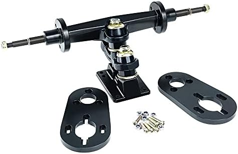 FLIPSKY 12 Inch Double Kingping Trucks for DIY Electric Skateboard   Esk8 Gold Screw Version  12 Truck with Motor Mount 