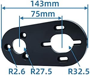 FLIPSKY 12 Inch Double Kingping Trucks for DIY Electric Skateboard   Esk8 Gold Screw Version  12 Truck with Motor Mount 