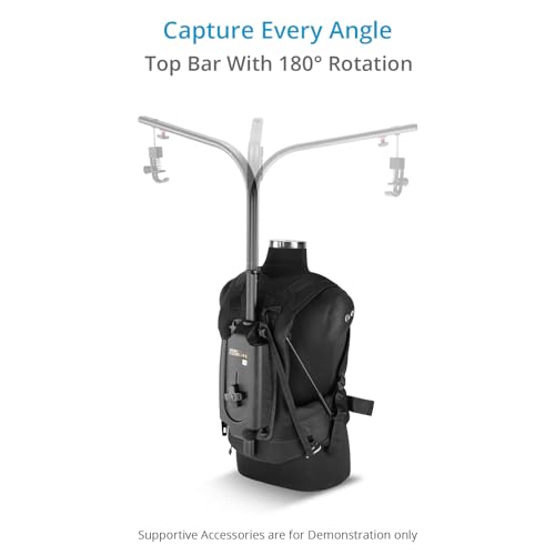 FLYCAM Flowline Starter for Camera & Gimbals  Support Bar with 180  Rotation  Payload up to 7 5 kg / 16 lb  Minimum Weight Required  3kg/6lb  B FLCM FLN 01 