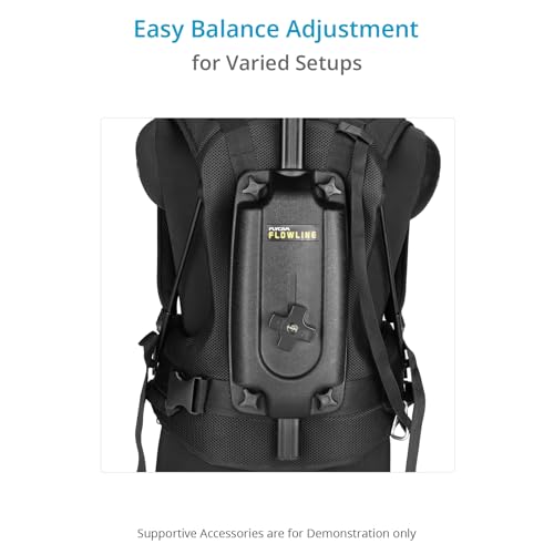 FLYCAM Flowline Starter for Camera & Gimbals  Support Bar with 180  Rotation  Payload up to 7 5 kg / 16 lb  Minimum Weight Required  3kg/6lb  B FLCM FLN 01