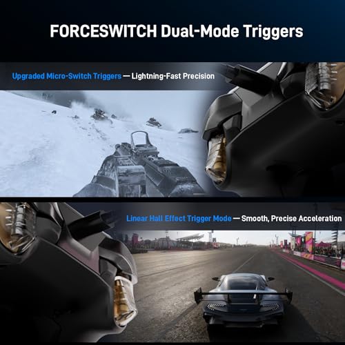 FLYDIGI VADER 5S Wired Controller for Xbox Series X S  Xbox One  Windows 10/11  FORCEFLEX Adjustable Tension Joysticks  FORCESWITCH Triggers  6 Remappable Buttons  3 5mm Audio Jack