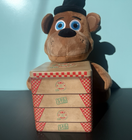 FNAF Popcorn Bucket Five Nights At Freddy s 2 Plush Faz Bear Pizza NEW Cinemark