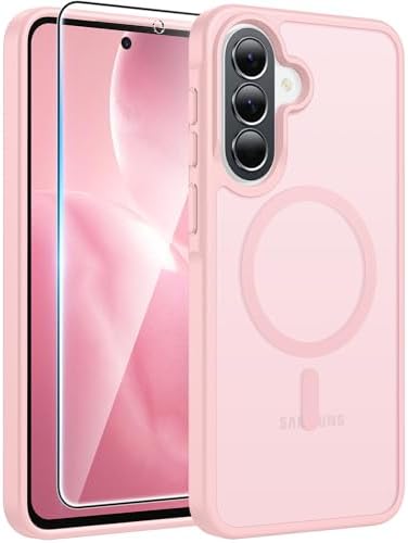 FNTCASE for Google Pixel 10a Case   Fit for Magsafe   Screen Protector  Anti Yellowing Transparent Clear   Military Grade Shockproof Protective Phone Cover for Pixel 10A   Clear