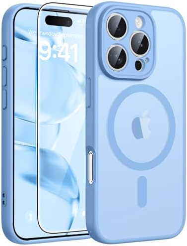 FNTCASE for Google Pixel 10a Case   Fit for Magsafe   Screen Protector  Anti Yellowing Transparent Clear   Military Grade Shockproof Protective Phone Cover for Pixel 10A   Clear