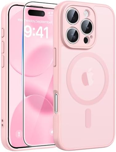 FNTCASE for Google Pixel 10a Case   Fit for Magsafe   Screen Protector  Anti Yellowing Transparent Clear   Military Grade Shockproof Protective Phone Cover for Pixel 10A   Clear