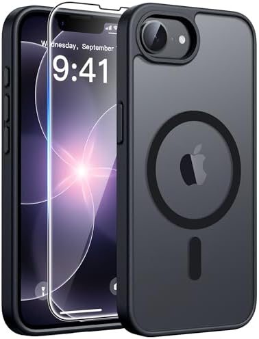 FNTCASE for Google Pixel 10a Case   Fit for Magsafe   Screen Protector  Anti Yellowing Transparent Clear   Military Grade Shockproof Protective Phone Cover for Pixel 10A   Clear