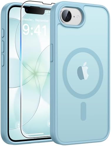 FNTCASE for Google Pixel 10a Case   Fit for Magsafe   Screen Protector  Anti Yellowing Transparent Clear   Military Grade Shockproof Protective Phone Cover for Pixel 10A   Clear