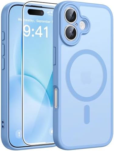 FNTCASE for Google Pixel 10a Case   Fit for Magsafe   Screen Protector  Anti Yellowing Transparent Clear   Military Grade Shockproof Protective Phone Cover for Pixel 10A   Clear