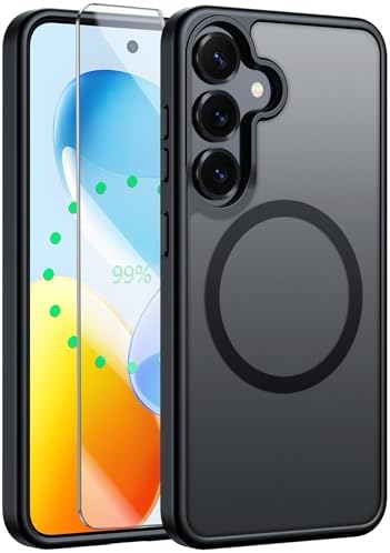 FNTCASE for Google Pixel 10a Case   Fit for Magsafe   Screen Protector  Anti Yellowing Transparent Clear   Military Grade Shockproof Protective Phone Cover for Pixel 10A   Clear