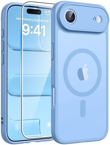 FNTCASE for Google Pixel 10a Case   Fit for Magsafe   Screen Protector  Anti Yellowing Transparent Clear   Military Grade Shockproof Protective Phone Cover for Pixel 10A   Clear