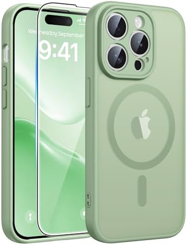 FNTCASE for Google Pixel 10a Case   Fit for Magsafe   Screen Protector  Anti Yellowing Transparent Clear   Military Grade Shockproof Protective Phone Cover for Pixel 10A   Clear