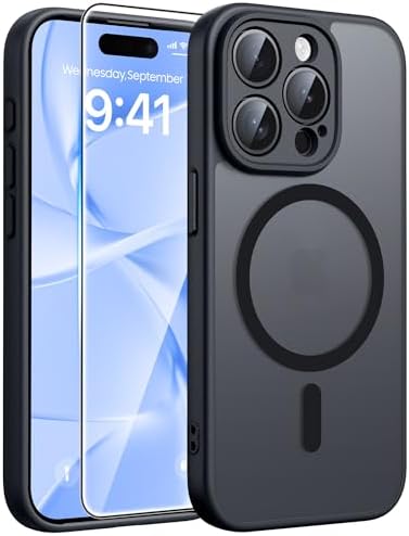 FNTCASE for Google Pixel 10a Case   Fit for Magsafe   Screen Protector  Anti Yellowing Transparent Clear   Military Grade Shockproof Protective Phone Cover for Pixel 10A   Clear