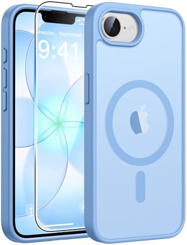 FNTCASE for Google Pixel 10a Case   Fit for Magsafe   Screen Protector  Anti Yellowing Transparent Clear   Military Grade Shockproof Protective Phone Cover for Pixel 10A   Clear