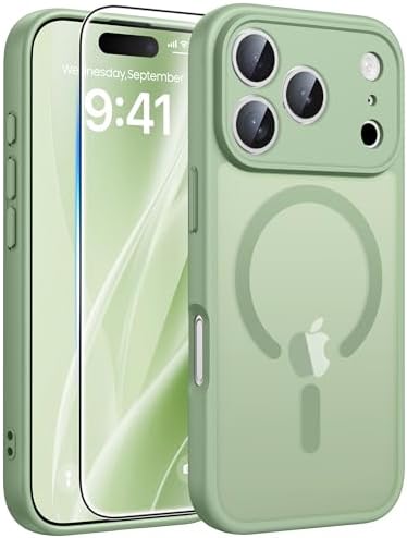 FNTCASE for Google Pixel 10a Case   Fit for Magsafe   Screen Protector  Anti Yellowing Transparent Clear   Military Grade Shockproof Protective Phone Cover for Pixel 10A   Clear