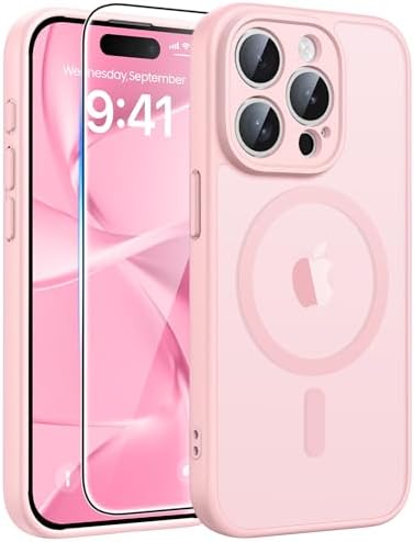 FNTCASE for Google Pixel 10a Case   Fit for Magsafe   Screen Protector  Anti Yellowing Transparent Clear   Military Grade Shockproof Protective Phone Cover for Pixel 10A   Clear