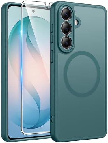 FNTCASE for Google Pixel 10a Case   Fit for Magsafe   Screen Protector  Anti Yellowing Transparent Clear   Military Grade Shockproof Protective Phone Cover for Pixel 10A   Clear