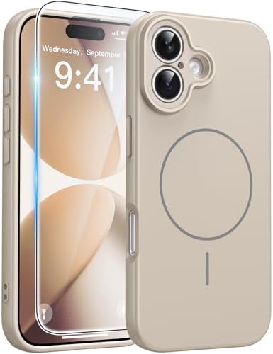 FNTCASE for Google Pixel 10a Case   Fit for Magsafe   Screen Protector  Anti Yellowing Transparent Clear   Military Grade Shockproof Protective Phone Cover for Pixel 10A   Clear