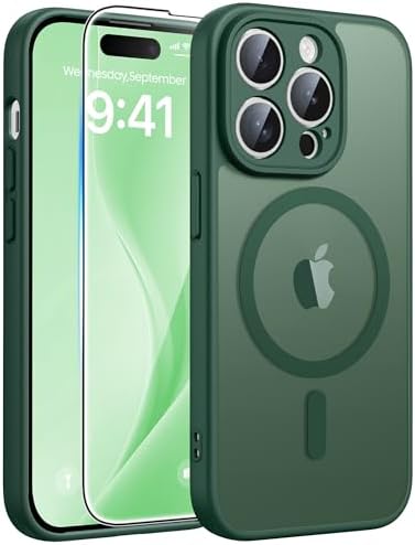 FNTCASE for Google Pixel 10a Case   Fit for Magsafe   Screen Protector  Anti Yellowing Transparent Clear   Military Grade Shockproof Protective Phone Cover for Pixel 10A   Clear