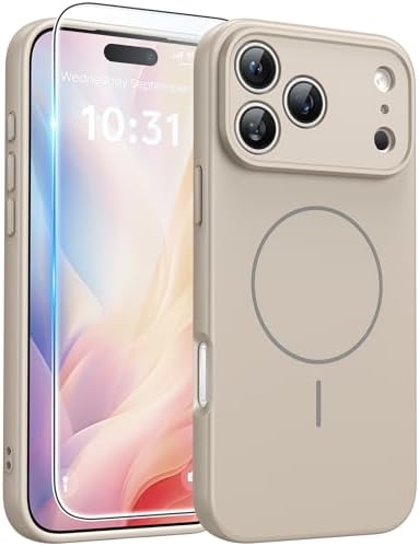 FNTCASE for Google Pixel 10a Case   Fit for Magsafe   Screen Protector  Anti Yellowing Transparent Clear   Military Grade Shockproof Protective Phone Cover for Pixel 10A   Clear