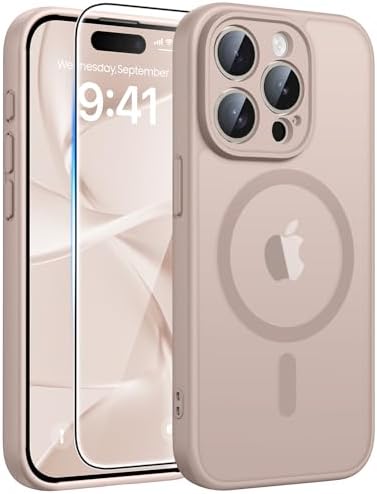 FNTCASE for Google Pixel 10a Case   Fit for Magsafe   Screen Protector  Anti Yellowing Transparent Clear   Military Grade Shockproof Protective Phone Cover for Pixel 10A   Clear