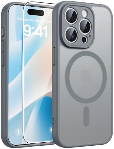 FNTCASE for Google Pixel 10a Case   Fit for Magsafe   Screen Protector  Anti Yellowing Transparent Clear   Military Grade Shockproof Protective Phone Cover for Pixel 10A   Clear