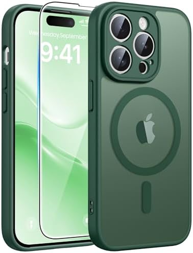 FNTCASE for Google Pixel 10a Case   Fit for Magsafe   Screen Protector  Anti Yellowing Transparent Clear   Military Grade Shockproof Protective Phone Cover for Pixel 10A   Clear