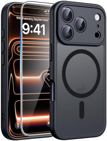 FNTCASE for Google Pixel 10a Case   Fit for Magsafe   Screen Protector  Anti Yellowing Transparent Clear   Military Grade Shockproof Protective Phone Cover for Pixel 10A   Clear