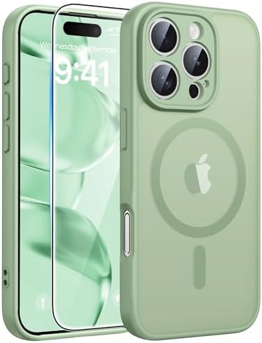 FNTCASE for Google Pixel 10a Case   Fit for Magsafe   Screen Protector  Anti Yellowing Transparent Clear   Military Grade Shockproof Protective Phone Cover for Pixel 10A   Clear