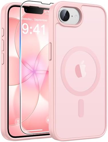 FNTCASE for Google Pixel 10a Case   Fit for Magsafe   Screen Protector  Anti Yellowing Transparent Clear   Military Grade Shockproof Protective Phone Cover for Pixel 10A   Clear