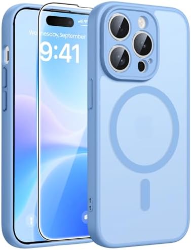 FNTCASE for Google Pixel 10a Case   Fit for Magsafe   Screen Protector  Anti Yellowing Transparent Clear   Military Grade Shockproof Protective Phone Cover for Pixel 10A   Clear