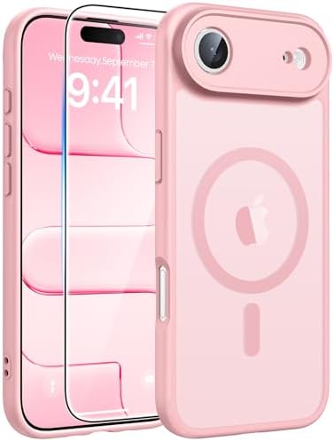 FNTCASE for Google Pixel 10a Case   Fit for Magsafe   Screen Protector  Anti Yellowing Transparent Clear   Military Grade Shockproof Protective Phone Cover for Pixel 10A   Clear