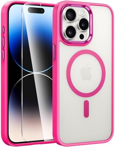 FNTCASE for Google Pixel 10a Case   Fit for Magsafe   Screen Protector  Anti Yellowing Transparent Clear   Military Grade Shockproof Protective Phone Cover for Pixel 10A   Clear