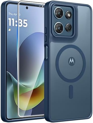 FNTCASE for Google Pixel 10a Case   Fit for Magsafe   Screen Protector  Anti Yellowing Transparent Clear   Military Grade Shockproof Protective Phone Cover for Pixel 10A   Clear