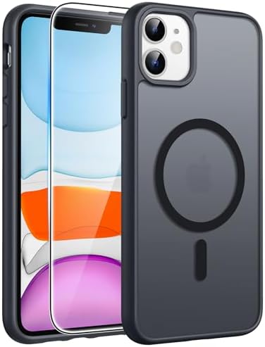 FNTCASE for Google Pixel 10a Case   Fit for Magsafe   Screen Protector  Anti Yellowing Transparent Clear   Military Grade Shockproof Protective Phone Cover for Pixel 10A   Clear