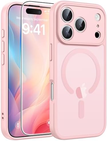 FNTCASE for Google Pixel 10a Case   Fit for Magsafe   Screen Protector  Anti Yellowing Transparent Clear   Military Grade Shockproof Protective Phone Cover for Pixel 10A   Clear